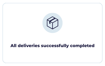 All deliveries successfully completed